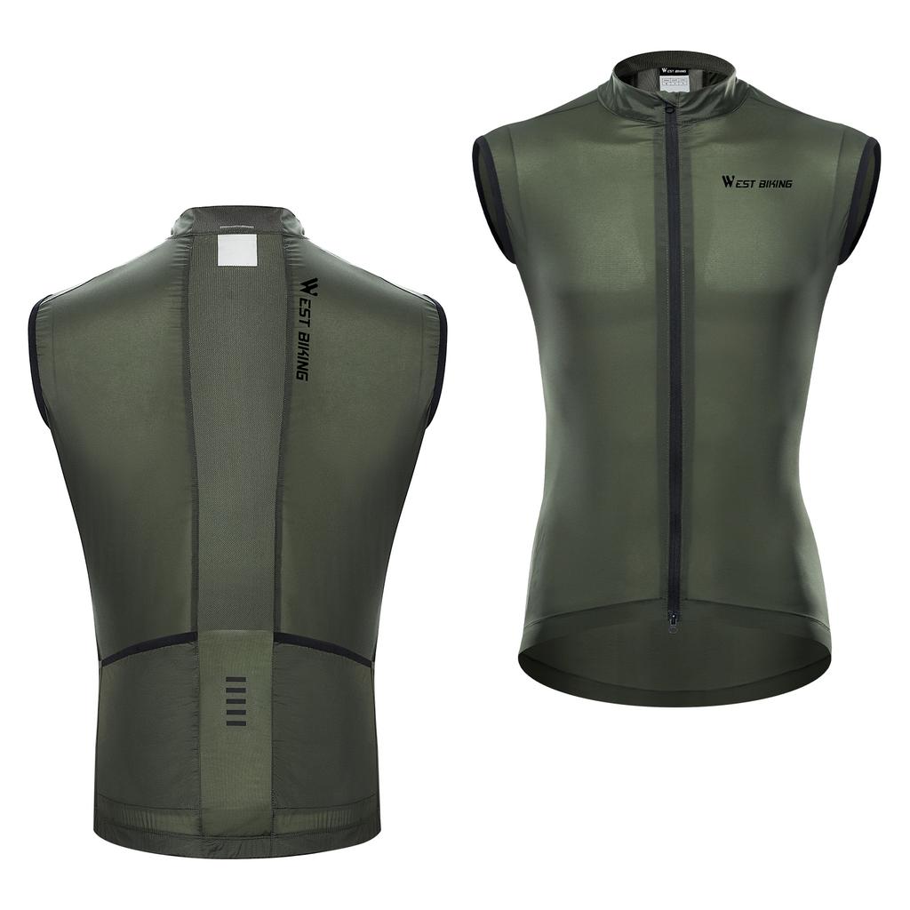 Bike Riding Vest Summer Windproof Breathable Bicycle Vest Lightweight Sport Gear Hot Weather