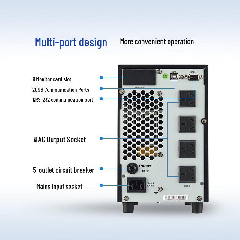 Huawei UPS2000-A-3KTTS Uninterruptible Power Supply