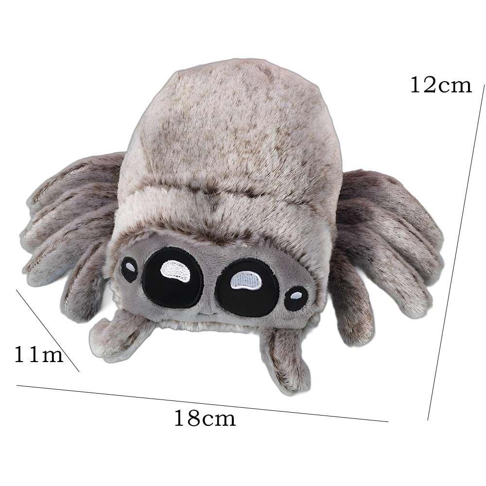 Cute Spider Stuffed Plush Toy Cartoon Spider Ornaments Plush Spider Doll  Halloween Decoration
