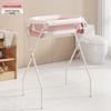 Baby Bathtub & Care Table Set with Raised Stand and Drying Rack