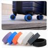 4Pcs Silicone Wheels Protector For Luggage Reduce Noise Travel Luggage Suitcase Wheels Cover Castor Sleeve Luggage Accessories