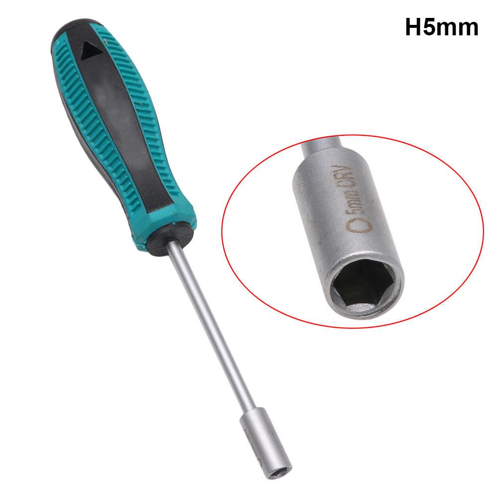 Metal Socket Driver Wrench Screwdriver 3mm-14mm Hexagonal Screw Driver Repair Tools for Maintenance and Repair