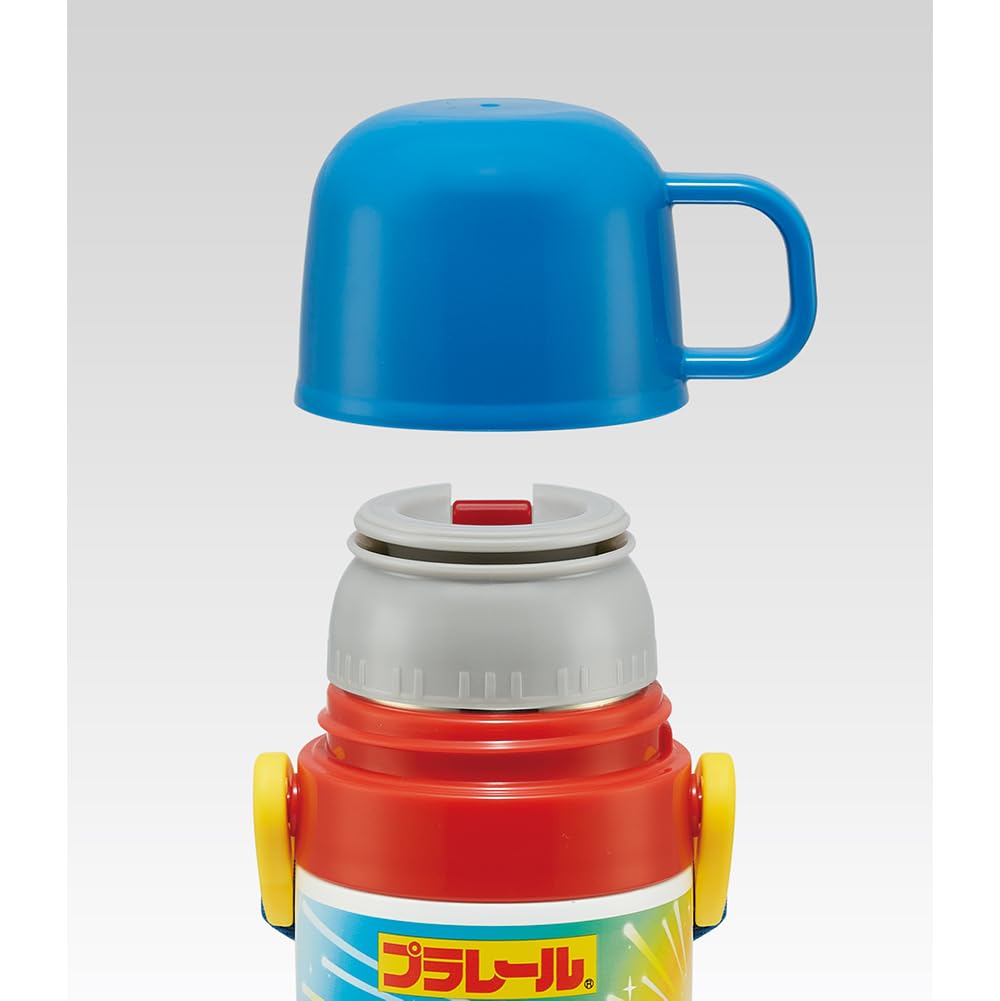 Skater Stainless Steel Water Bottle 2way Direct Drinking 470ml Cup Drinking 430ml Plarail Lightweight Type Boys Thermal Insulated Waterbottle Sports