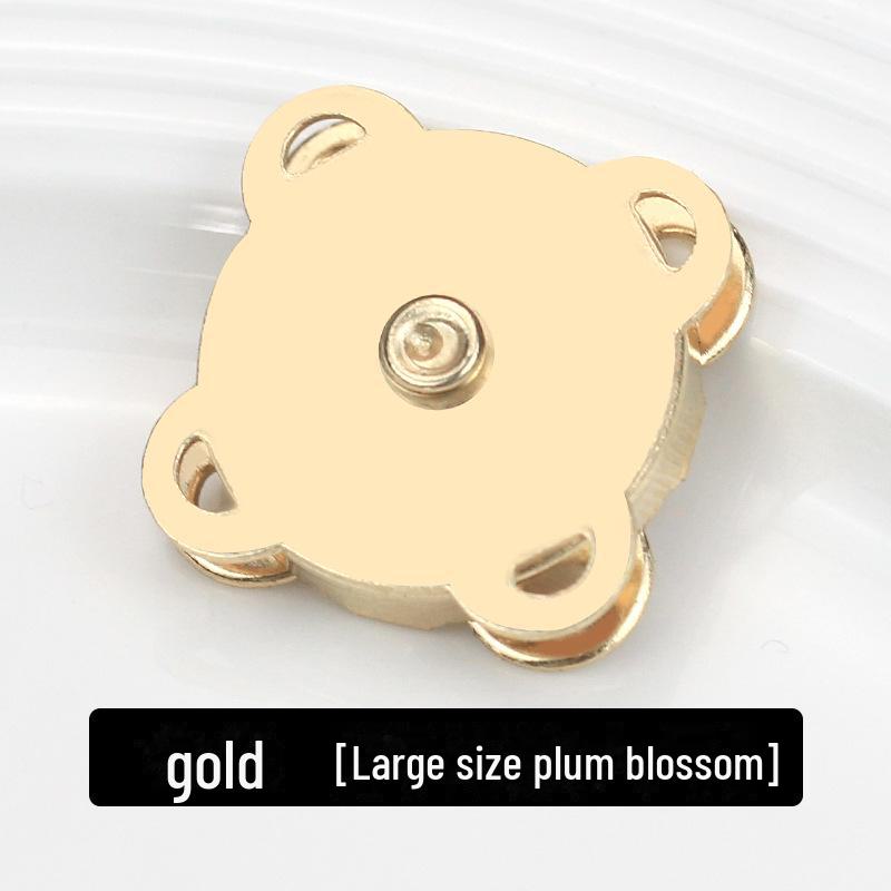 Скрытая магнитная кнопка для пальто, кардиганов и сумок - прочная металлическая невидимая застежка