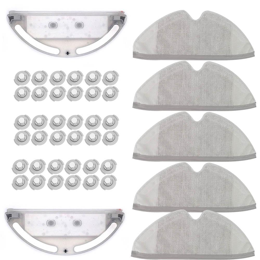 Робот-пылесос, резервуар для воды для Xiaomi Mijia mi Vacuum 2 Roborock S50 S51 T60 T61, швабра Pro, набор запасных частей для ткани, аксессуары