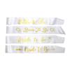 European And American Bachelorette Party Bridal Wedding Etiquette Belt Bridesmaid Shoulder Strap Ribbon Customization