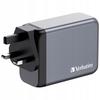 Verbatim Gan Max 200W Pps And Q.C 3.0 Eu/Uk/Us 322 Mains Charger 1 Pc