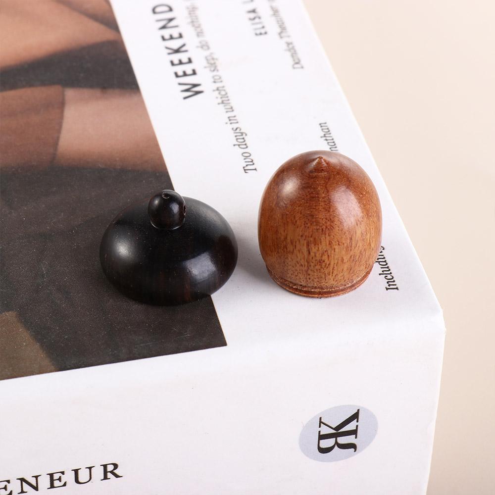 Portable Outdoor Sandalwood Medicine Tablet Container Granule Storage Box Wooden Pill Box Capsules Organizer Travel Pill Case