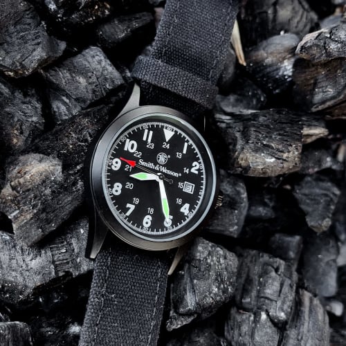 Smith & Wesson Men's Military Watch SWW-1464-BLK