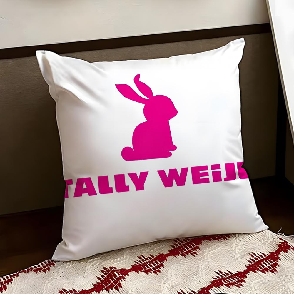 HOT TTally WWeijl Cushion Cover Reversible Soft Durable Pillow Cover Home Car MultiScene Use for Daily Comfort