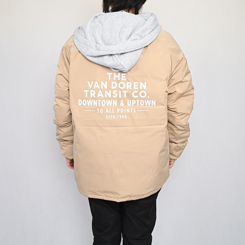 Vans Off THE WALL Мужская пуховая куртка Хаки VN000KCU4MG