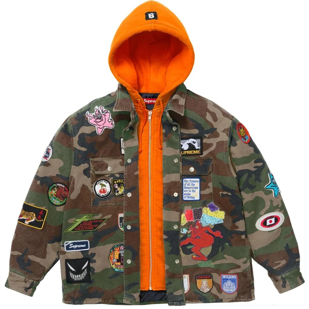 Supreme Stadium Patches 'Camo' Jacket SUP-SS25-066