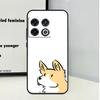 Cartoon Corgi Dog For OnePlus Nord 5 CE 2 3 4 Lite N20 N30 Case For OnePlus 13 12 11 9 10 Pro 10T 12R 13R 13T