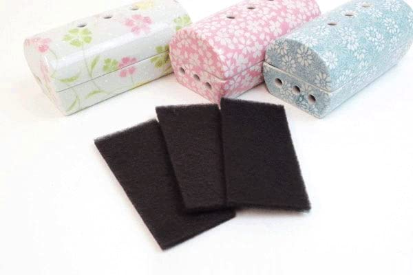 Алтарь для домашних животных карбоновый войлок для горизонтального благовония 10 горизонтальный войлок для благовоний пламя благовония ладан цилиндрические сосуды для благовоний