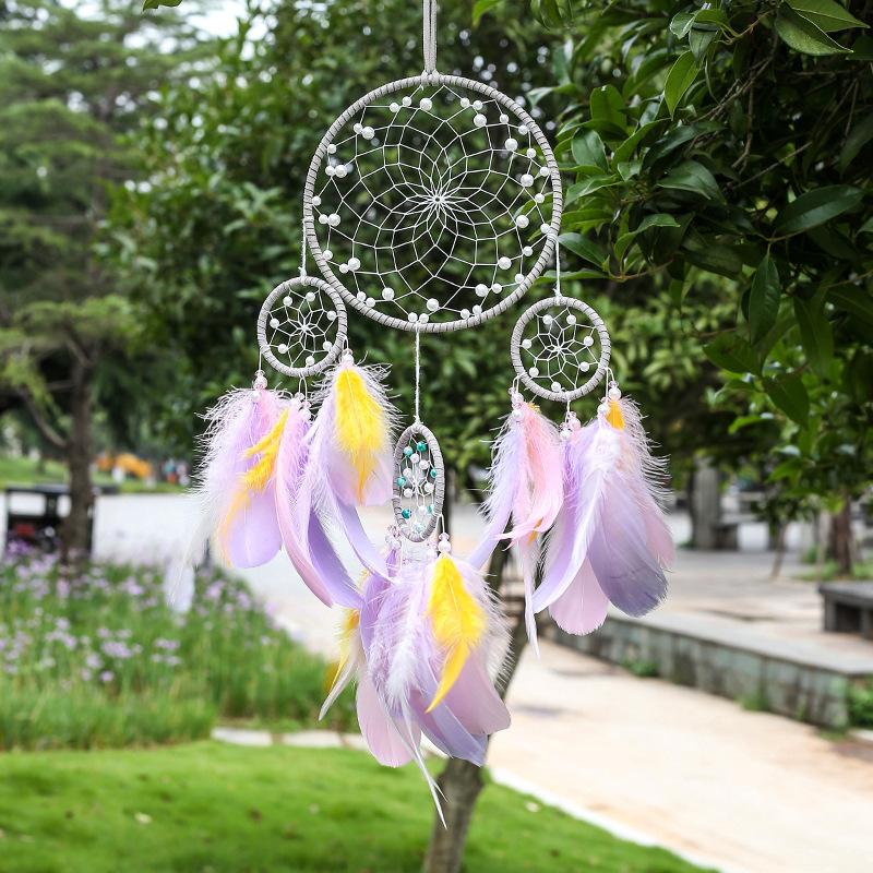 Dreamcatcher Fashion Indian Hanging Ornaments Girls' Heart Home Pendant Photography Props Creative Crafts Gifts