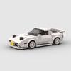 Технический Автомобиль MOC Гоночный Автомобиль Ралли Скорость Строительные Блоки Кирпичи Городской Транспорт Ретро Украшение Суперкар Игрушки Для Детей Взрослых Подарки
