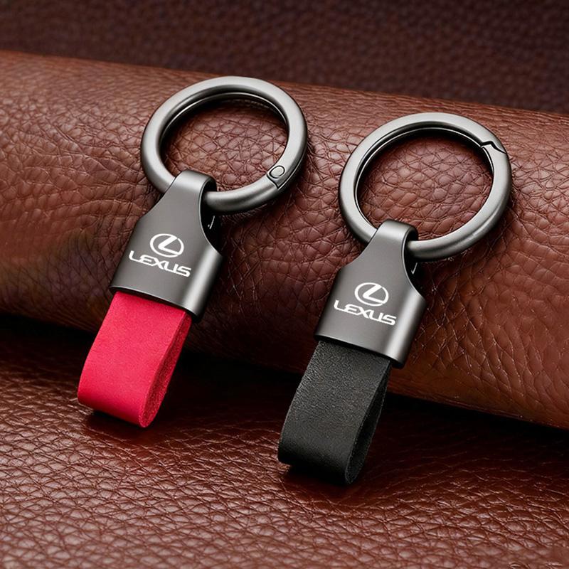 Car Key Ring Waist Buckle Suede Keychain Pendant For Lexus F-SPORT ES RX NX LS UX LM LX GX LC RZ IS CT GS RC HS SC TX LBX IS300
