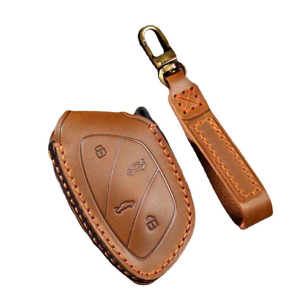 Кожаный защитный чехол и пряжка для автомобильного ключа SAIC Roewe MARVEL X