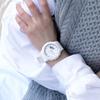 Casio G-SHOCK WOMAN Trendy Fashion Quartz Movement Resin Strap Japanese and Korean Watch Women's Watch White Dial GMA-S2100-7APR
