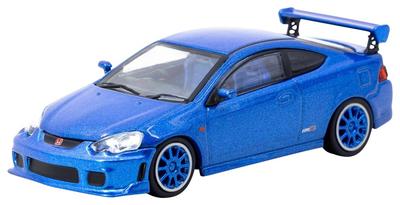 Speedmaster Japan TARMACWORKS Honda Integra TYPE R DC5 Кастомная модель с металлическим покрытием синего цвета 1/64 T64R-TL022-BL