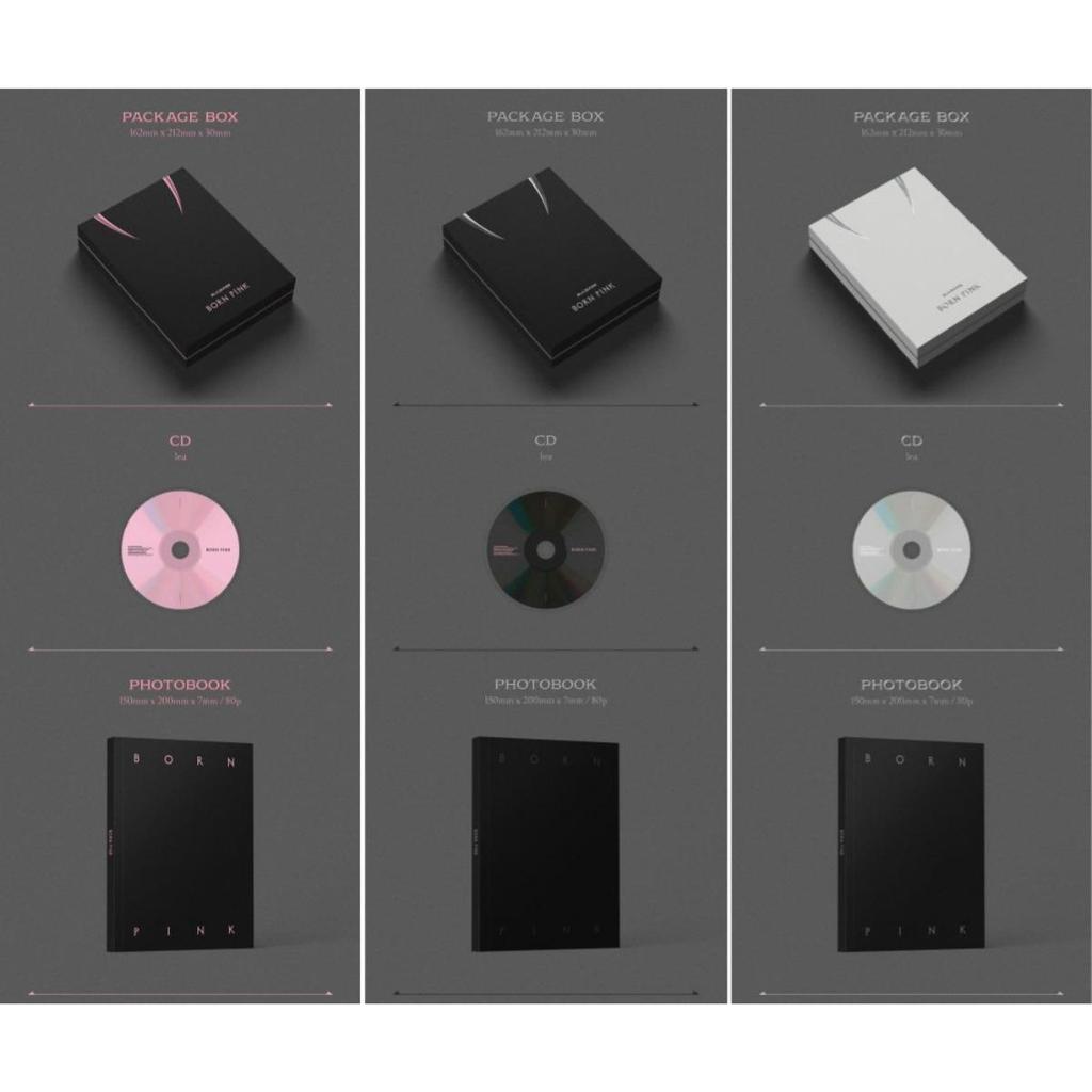 [YG BENEFIT] BLACKPINK — BORN PINK / 2-й полный альбом (КОРОБКА вер.)