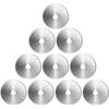 Rotary Cutter Replacement Blades, Circular Diameter, 10 Blades, Compatible with OLFA and Other Round Cutter Machines, Made of Nippon Steel (SKS-7), Sh
