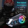 Bluetooth-гарнитура для мотоциклетного шлема Y12 с шумоподавлением – Длительное время работы для шлемов типа «full-face» и «half-face»