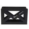 Desktop Metal Mail Holder Modern Black Letter Organizer Multifunctional Letter Sorter Organizer