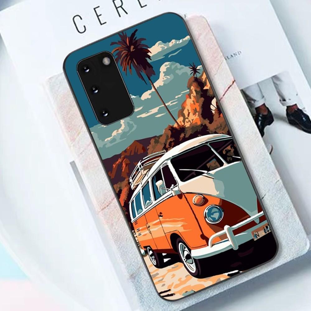 Классический Винтажный Старый Ретро Автомобиль Чехол для Телефона Для Samsung S 9 10 20 21 22 23 30 23 24 Plus Lite Ultra FE S10lite Fundas