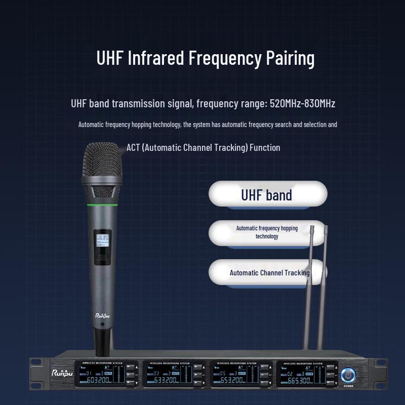 Runpu Professional Wireless Conference Microphone System (CN version)