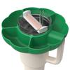 Подносы для закусок с 5/4 отделениями для перекуса для стакана Stanley 40 унций, поднос, разделитель для закусок, разделенный контейнер, подставка-держатель для подноса для еды, для улицы