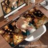 HD Аниме Fate Saber Коврик для мыши Киберспорт Ноутбук Геймер Офисный Настольный Коврик Аксессуары Нескользящий Компьютерный Игровой Клавиатура Большой Коврик для мыши