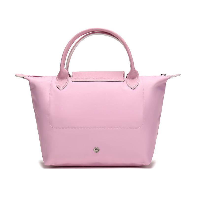 Longchamp Складная тканевая сумка-тоут Le Pliage Club 23, однотонная, с короткими ручками, женская, цвет розовый, 1621619P36