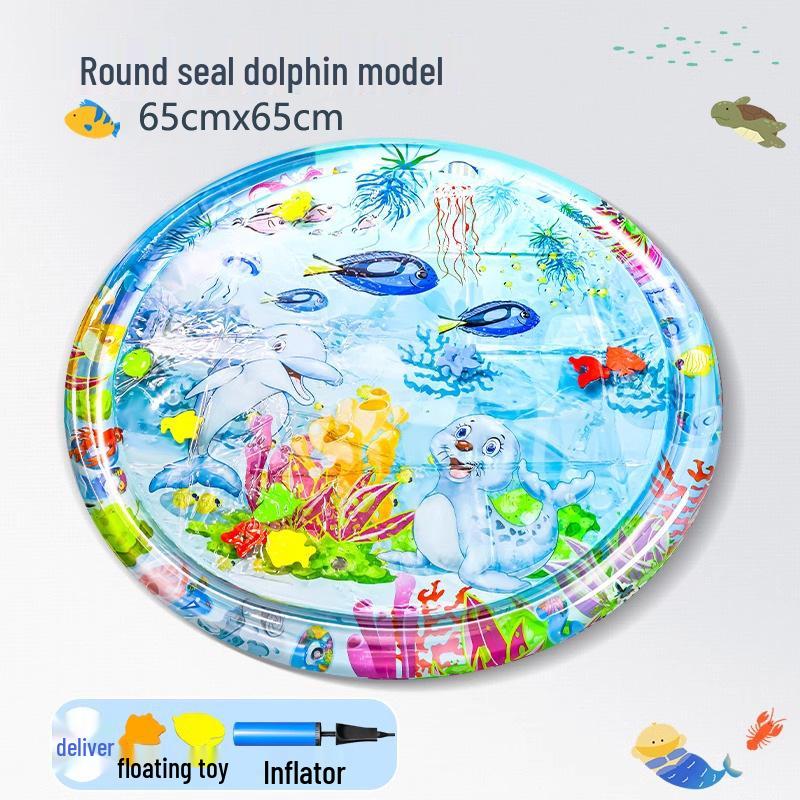 Большая надувная охлаждающая водяная кровать для кошек и собак - Ледяная подушка против царапин