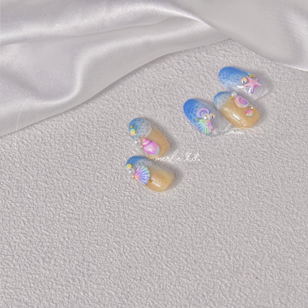 Яркие кристальные красочные ракушки наклейки для ногтей своими руками изготовление креативных декоративных наклеек