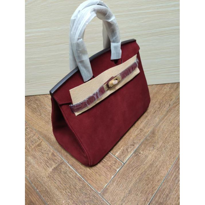 And Retro Metal Chain Womens High-Grade Real Leather Handbag Vintage Tassel Decoration Large Capacity Versatile Handheld Shoulder Bag