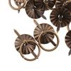 Iron Vintage Zinc Zinc Alloy Door Handles Multiple Colors Door Knobs Retro Black  Desk