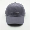 Summer hat female ins small letter baseball cap male, traveling couple sunshade soft top cap tide