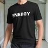 Новая мужская черная футболка ENERGY Active Logo Смешной Размер от S до 5XL