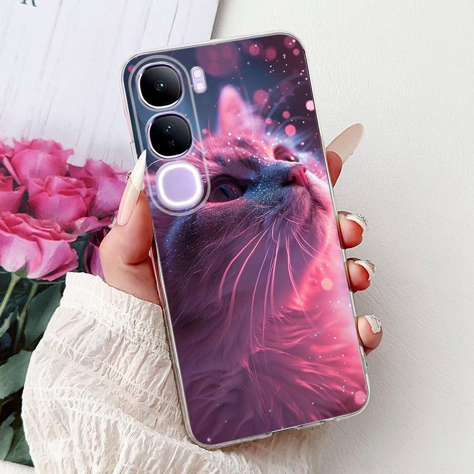 Clear For Vivo V40 Lite IDN Case 4G 5G Cute Cartoon Cool Luxury Funny Boys Girls Phone Case For vivo V40 Lite 5G IDN Back Cover