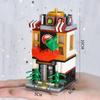 LOZ 1627 городской уличный горшок, продовольственный магазин, ресторан, архитектурная модель, мини-блоки, кирпичи, строительные игрушки без коробки