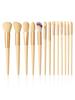 1/3/13/20 Professional Makeup Brush Set,including 13 Brushes,3 Makeup Sponge Eggs,3 Triangular Powder Puffs and 1 Storage Bucket