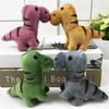 Mini Dinosaur Plush Toy Cute Dinosaurs Small Pendant Toys Cartoon Dolls Children Birthday Christmas Gift 11CM