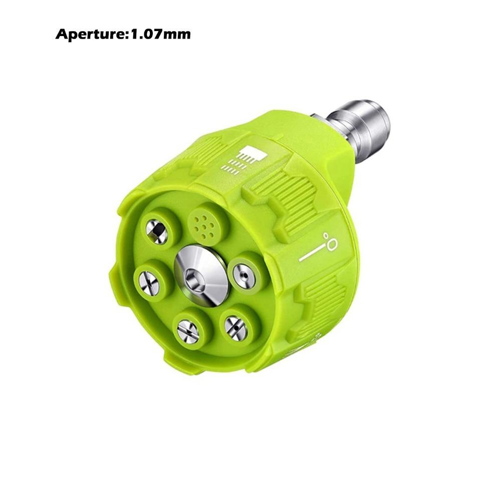 6in1 Pressure Washer Nozzle 1/4Inch Spray Head New Washer Nozzle