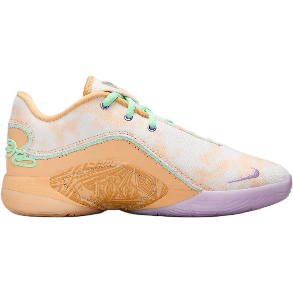 Monopoly X Nike LeBron 22 GS All-Star Kids Sneakers Tan Celestial-Gold Glacier-Blue HV8615-200