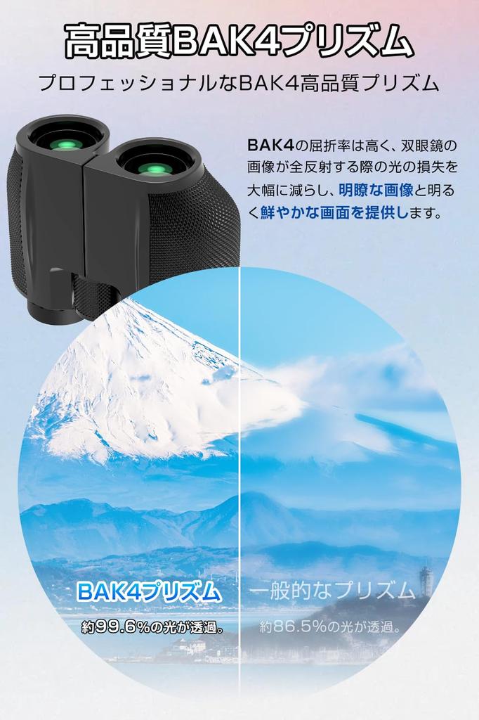 Binoculars for Live Concerts High Quality BAK4 Optical FMC 10x High Magnification Opera Glasses Adjustable Magnification Compact Eye Width Adjustment