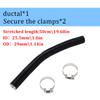 25mm Diameter 50CM Length Air Diesel Parking Heater Duct Pipe Tube Hose Air Filter Pipe For Webasto Eberspacher