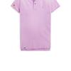 Polo Ralph Lauren Solid Slim Fit Хлопок Пике Поло Рубашка Женские топы Розовый WMPOKNINCU20749-500