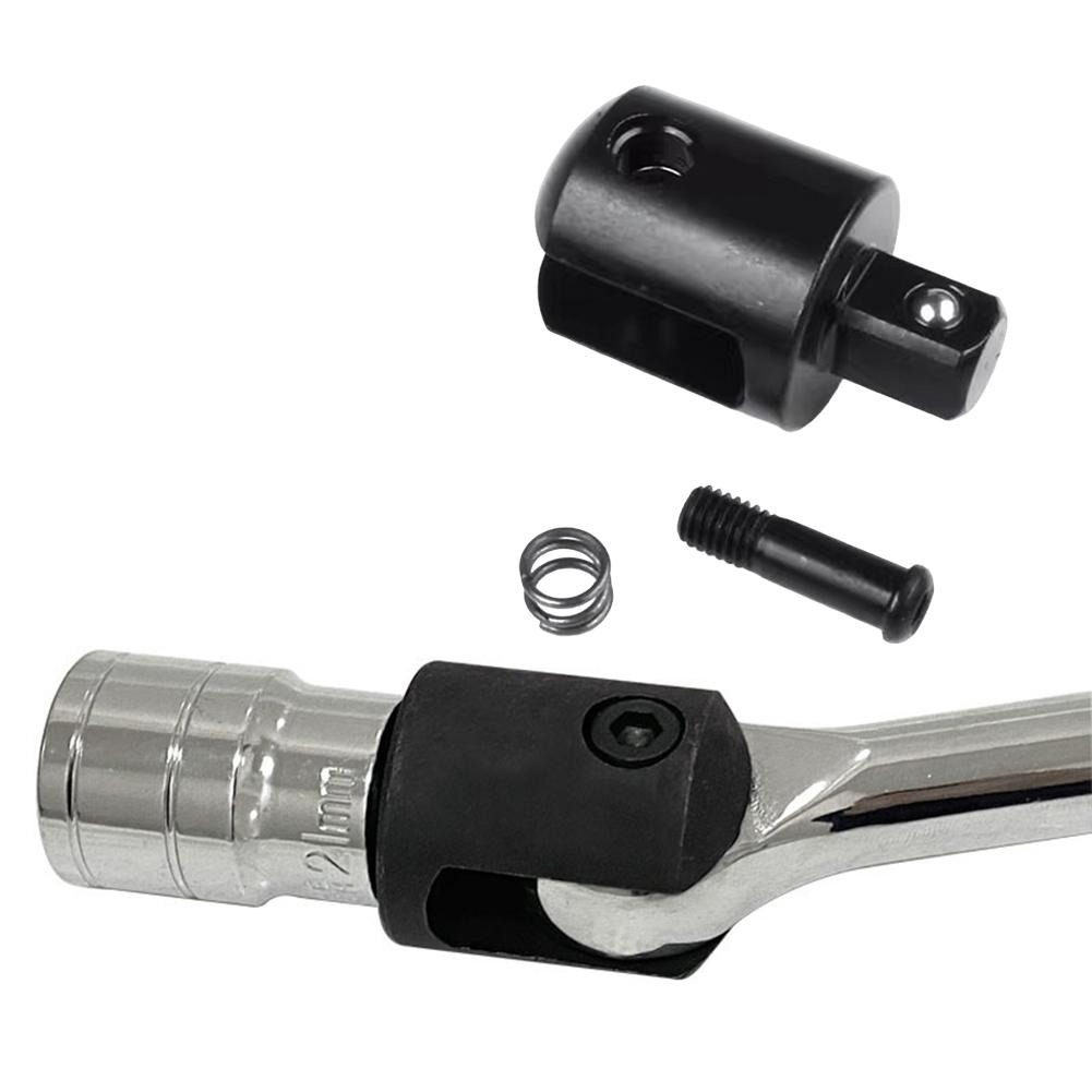 Socket Wrench Replace Head Heavy-Duty Socket Wrench Adapter 240 Degree Turn 1/2 Adapter For Car Repair DIY Socket Wrench Adapter
