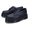 Доктор. Ботинки Martens 5-люверсные Веганские Платформа Quad Mono Leather Мужские Женские 31176001 черный 25.0 см